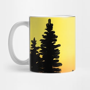 Sunset moon Mug